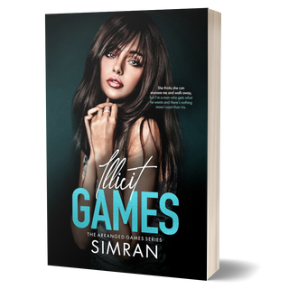 Book cover of ' illicit GAMES' by Simran 
